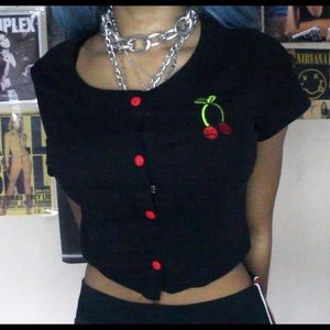 Cherry crop top